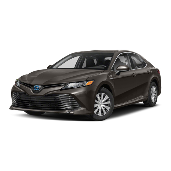 TOYOTA CAMRY HYBRID 2020 QUICK REFERENCE MANUAL Pdf Download | ManualsLib