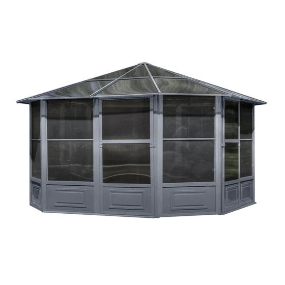 GAZEBO PENGUIN SOLARIUM 41212 ASSEMBLY INSTRUCTIONS MANUAL Pdf Download