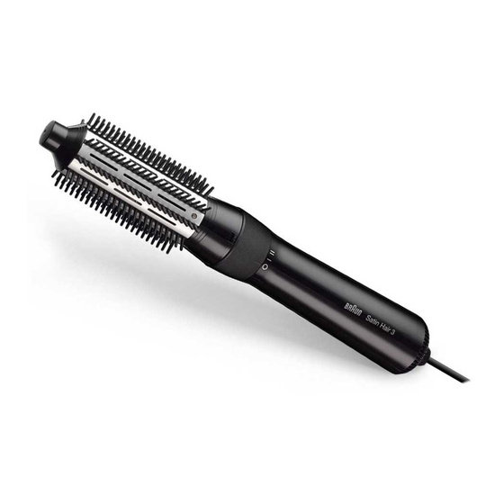 BRAUN SATIN HAIR 3 AS 330 MANUAL Pdf Download | ManualsLib
