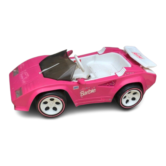 FISHERPRICE POWER WHEELS BARBIE 78580 OWNER