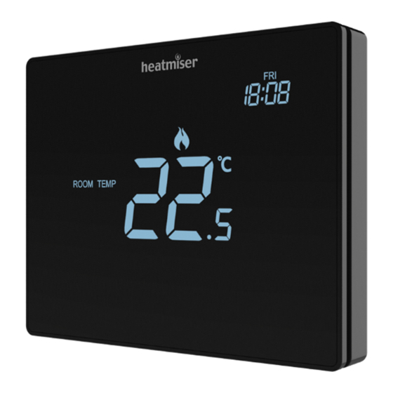 HEATMISER TOUCH SERIES MANUAL Pdf Download ManualsLib