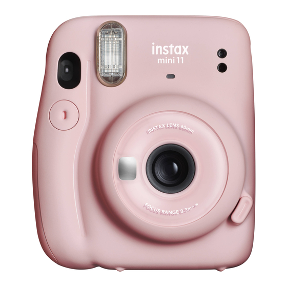 FujiFilm instax mini 11 User's Manual/Safety Precautions