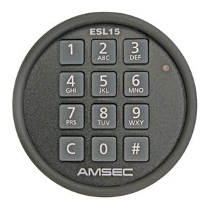 AMSEC ESL15 OPERATING INSTRUCTIONS MANUAL Pdf Download | ManualsLib