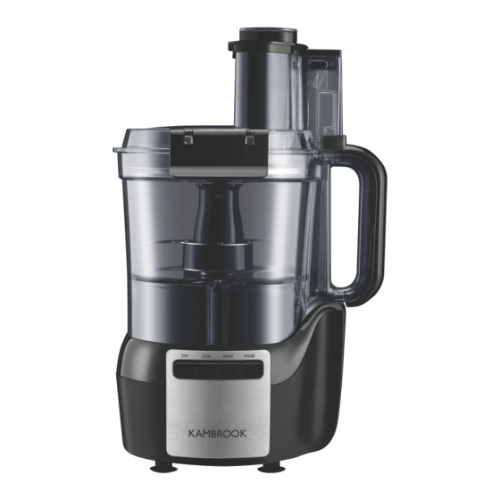 KAMBROOK KFP655 INSTRUCTION BOOKLET Pdf Download ManualsLib