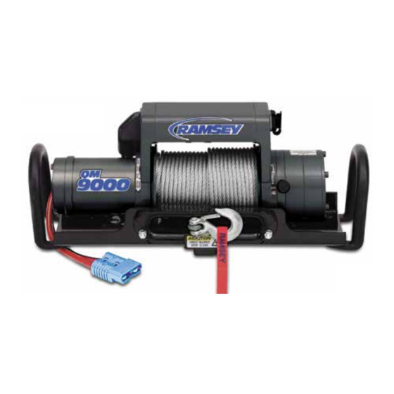 RAMSEY WINCH QUICK MOUNT 5000 OWNER'S MANUAL Pdf Download ManuaLib
