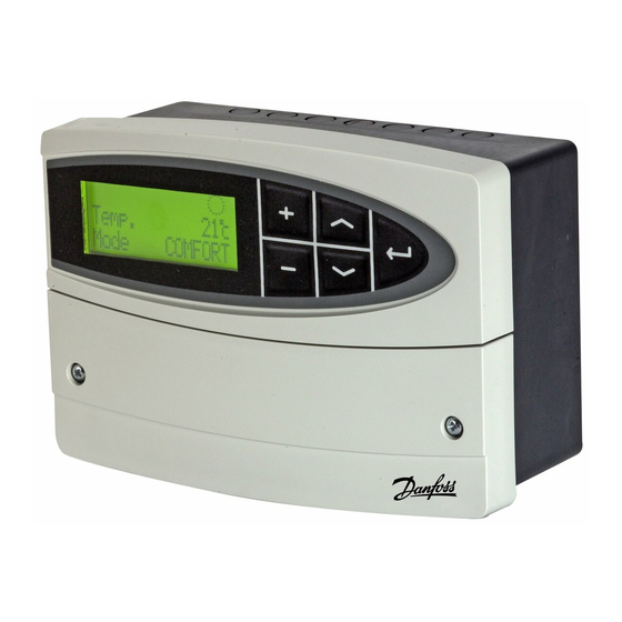 DANFOSS ECL COMFORT 110 QUICK MANUAL Pdf Download | ManualsLib