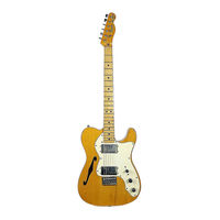 Fender 72 Telecaster Thinline Owner's Manual