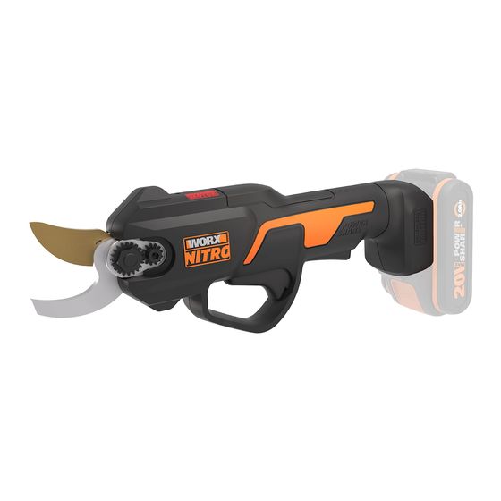 Worx Nitro WG330E Original Instructions Manual