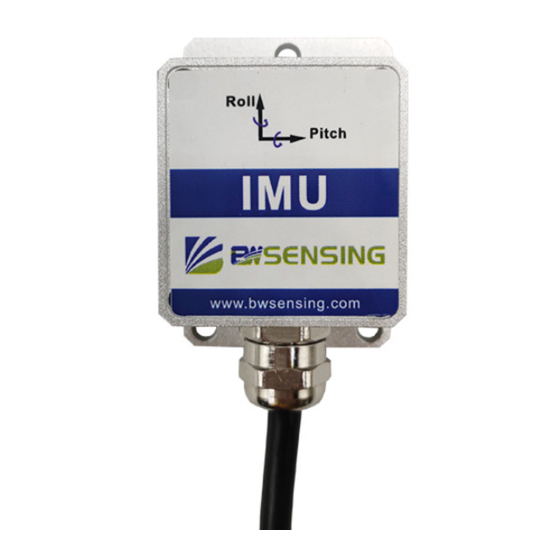 BW SENSING BW-IMU50 Series Technical Manual