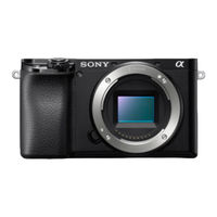 Sony ILCE-6100Y Service Manual