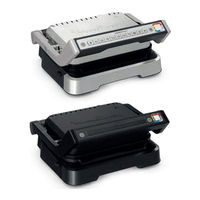 Moulinex optigrill 2in1 GI772D10 Instructions For Use Manual