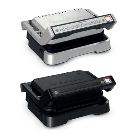 Moulinex optigrill 2in1 GI772D10 Instructions For Use Manual