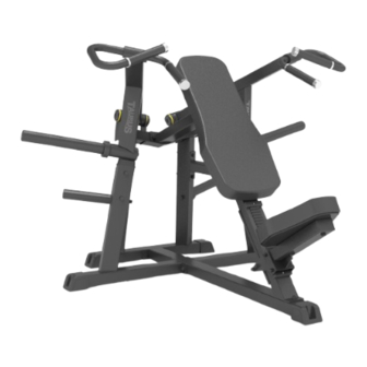 Taurus Pro Seated Shoulder Press Assembly And Operating Instructions Manual