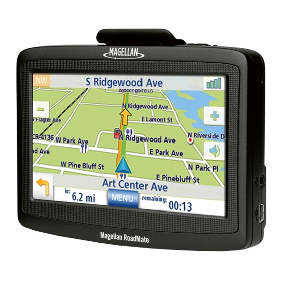 Magellan RoadMate 1400 - Automotive GPS Receiver Manual De Usuario