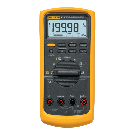 Fluke 83V Specifications
