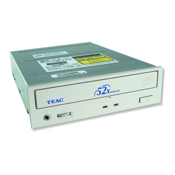 Teac CD-W552E User Manual
