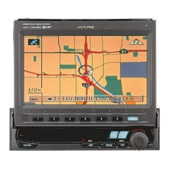 Alpine IVA-M700R Owner's Manual