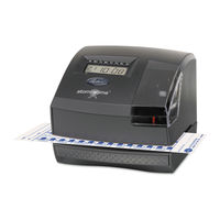 Lathem 1500E User Manual
