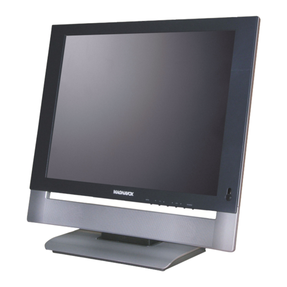 Magnavox LCD TV 15MF400T/37 Manual De Usuario