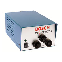 Bosch PUC-EXACT 1 Original Instructions Manual