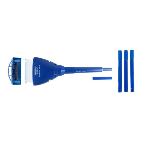 POOL BLASTER AQUA BROOM XL ULTRA QUICK START MANUAL Pdf Download
