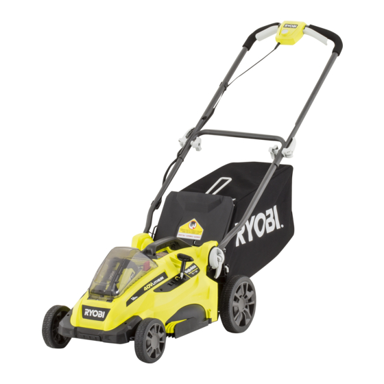 Ryobi 40v 20 inch deals lawn mower manual