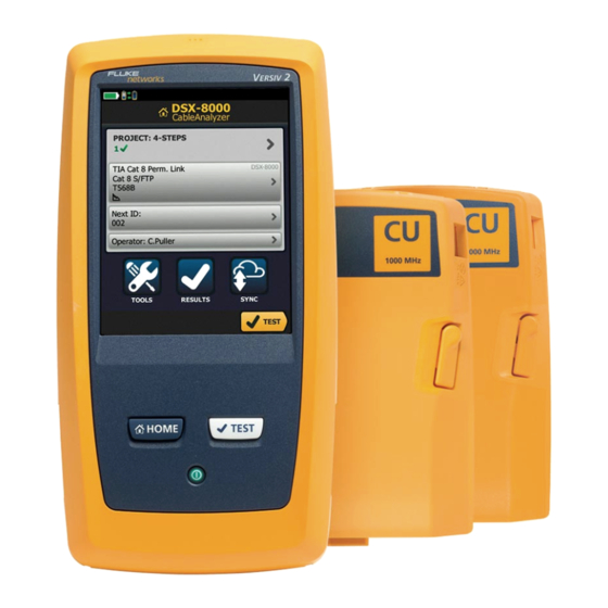Fluke Versiv Series Technical Reference Handbook