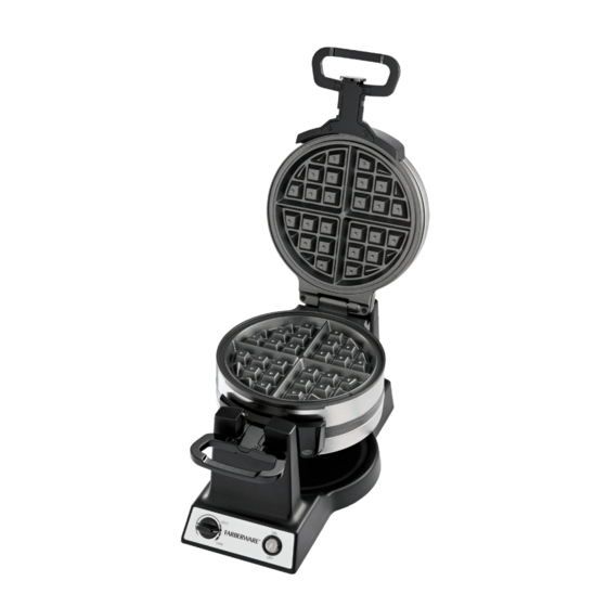 farberware waffle maker cleaning