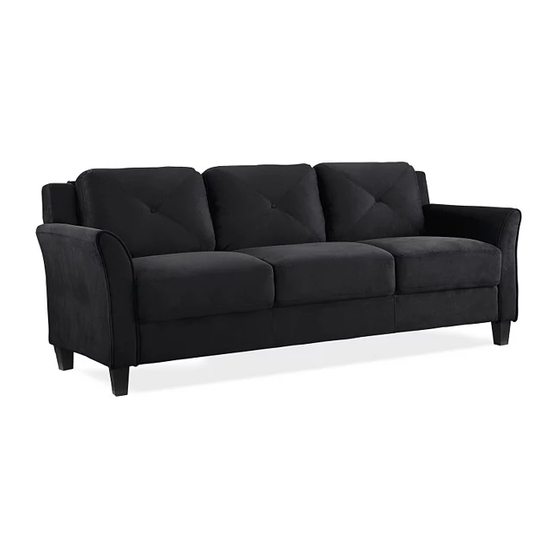 LIFESTYLE SOLUTIONS HARTFORD SOFA ASSEMBLY INSTRUCTIONS MANUAL Pdf