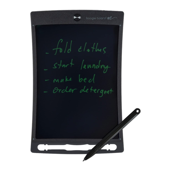 Boogie Board Jot Ewriter Manual Pdf Download Manualslib