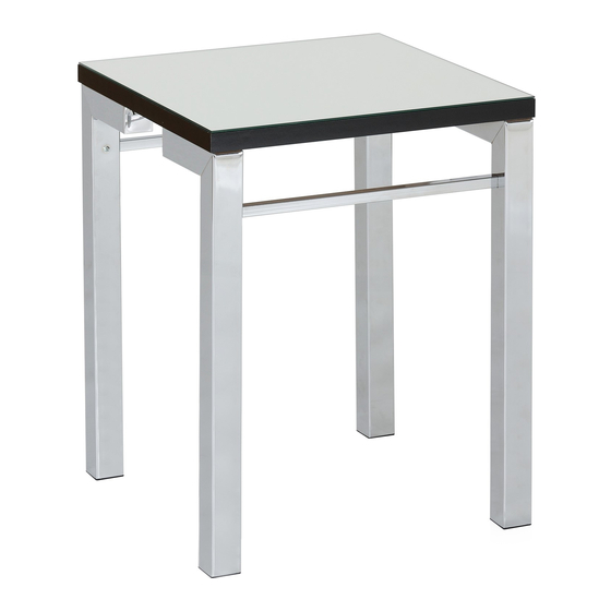 SECONIQUE VALENCIA CONSOLE TABLE ASSEMBLY INSTRUCTIONS MANUAL Pdf