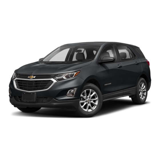 Gmc Chevrolet Equinox 2021 Owner's Manual Pdf Download 