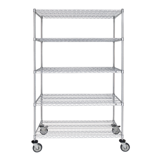 Logiquip LQS WIRE SHELVING Assembly Manual