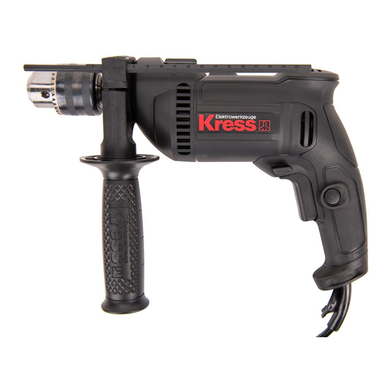 KRESS KU310 Safety And Operating Manual