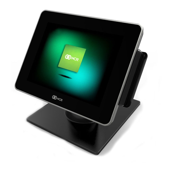 NCR RealPOS X Series Touchscreen Monitor Manuals