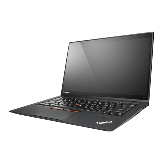 Lenovo ThinkPad X1 2nd Generation Manuals