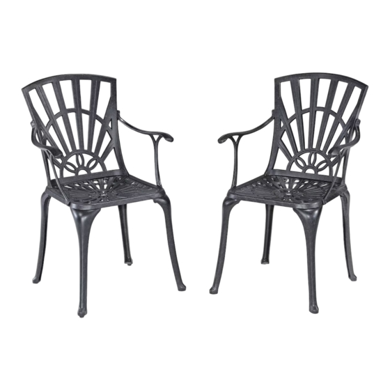 Homestyles OutdoorPatio 6660-80 Quick Start Manual