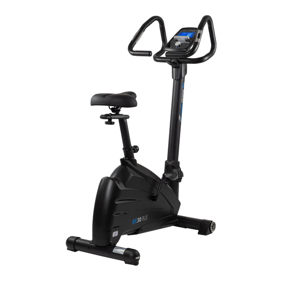 CARDIOSTRONG Upright Bike BX30 Plus Assembly And Operating Instructions Manual