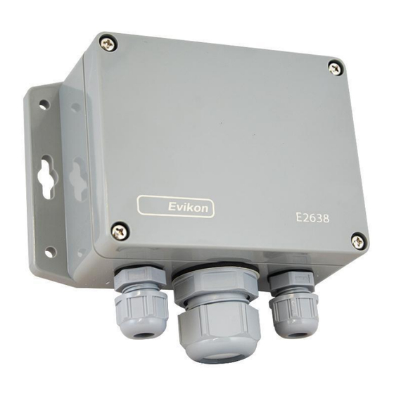 Evikon PluraSens E2638-CH4 Manuals
