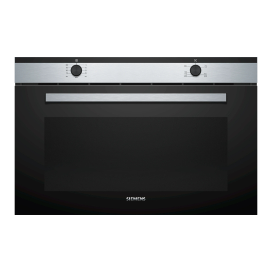 Siemens VG011DBR0M User Manual And Installation Instructions