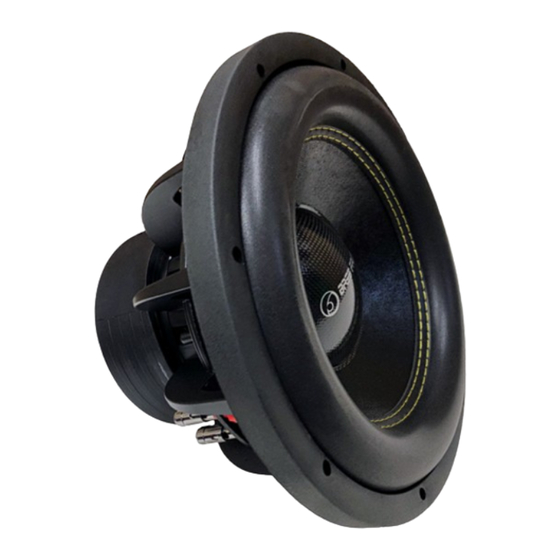 BASSFACE SUPPORT CREW SPL12.2S Instruction Manual