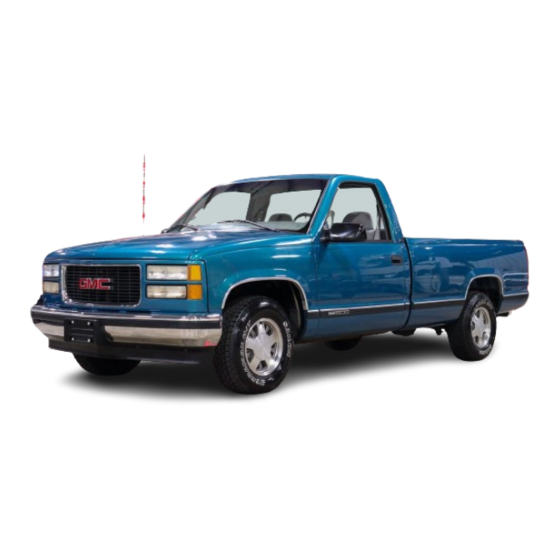 GMC SIERRA 1997 Manual