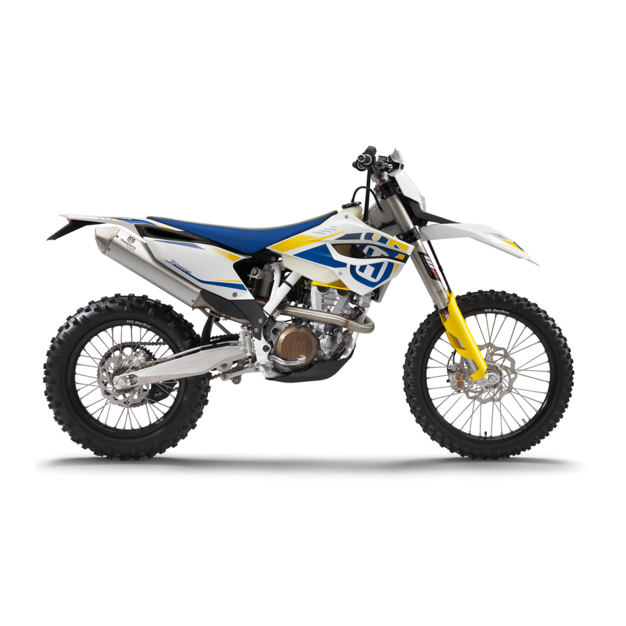 Husqvarna FE 350 USA Owner's Manual