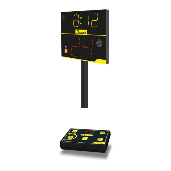 Bodet 8006 Installation And Use Manual