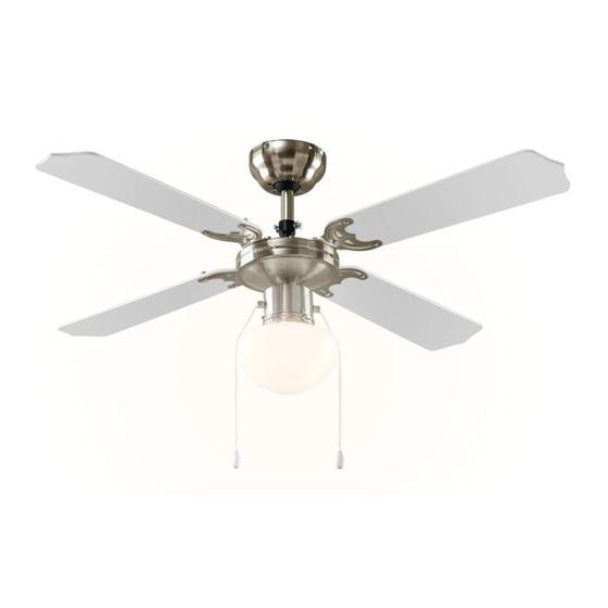 LIVARNO LUX 55081 Ceiling Fan Light Manuals