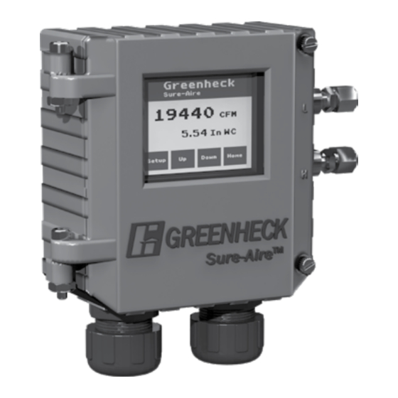 GREENHECK SURE-AIRE 386719 INSTALLATION, OPERATION AND MAINTENANCE ...