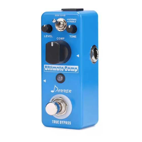 DONNER ULTIMATE COMP OWNER'S MANUAL Pdf Download ManualsLib