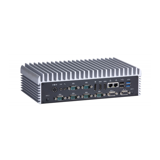 AXIOMTEK eBOX635-881-FL Quick Installation Manual