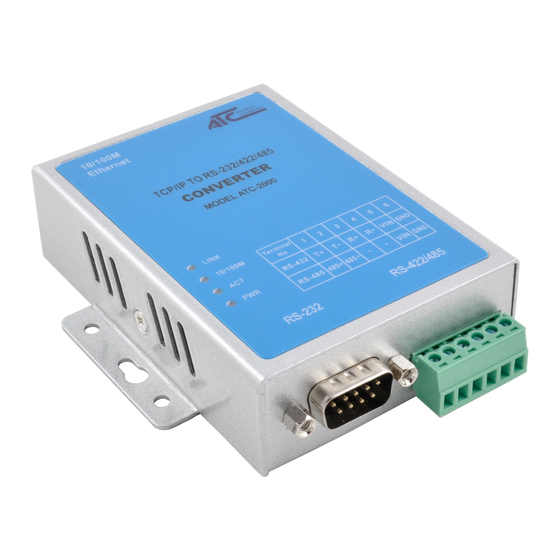 ATC -2000 USER MANUAL Pdf Download | ManualsLib