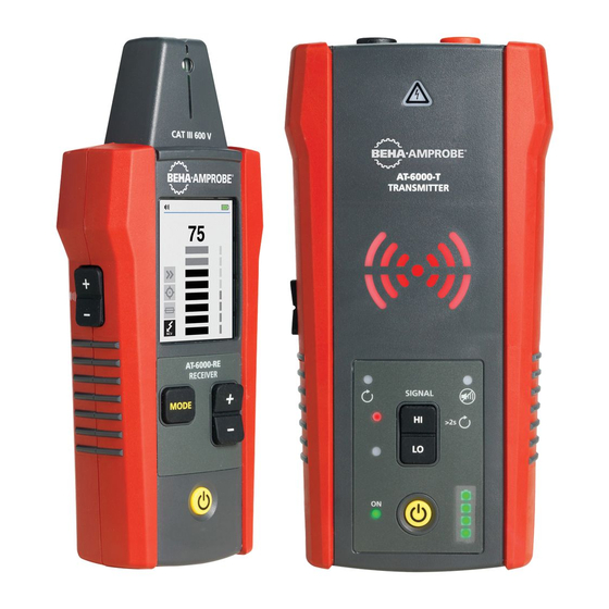 BEHAAMPROBE AT6000EUR SERIES QUICK START MANUAL Pdf Download